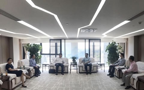 杭州市“三会”常务副会长兼秘书长李强煜一行走访通宝TB
